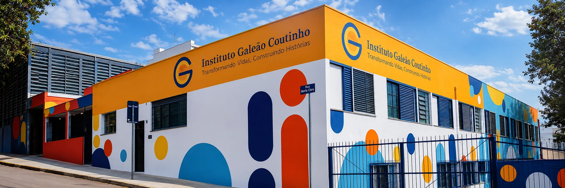 Fachada do Instituto Galeão Coutinho em Jundiaí